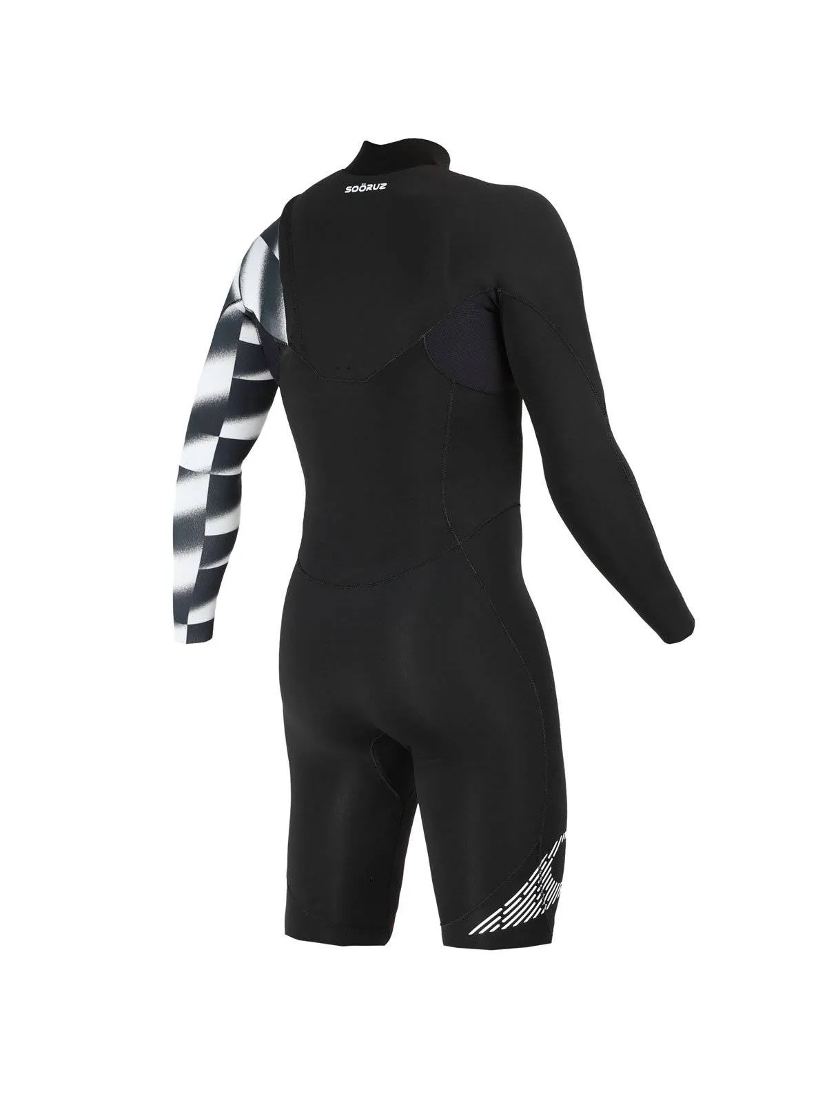 SOORUZ - Shorty FIGHTER 2/2 Long Sleeve Zip-Free en ORGANIC OYSTERPRENE - 2