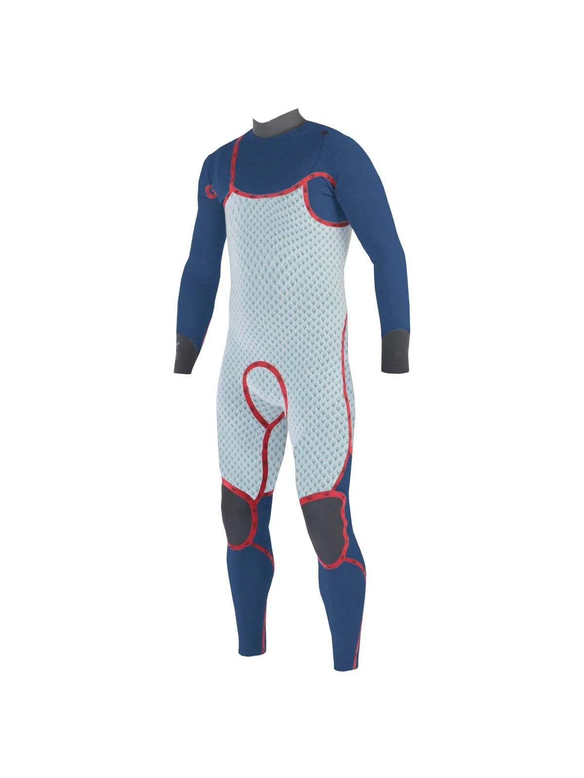 SOORUZ - Combinaison Fullsuit Men 3/2 CZ GURU PRO - ORGANIC OYSTERPRENE BK - 3
