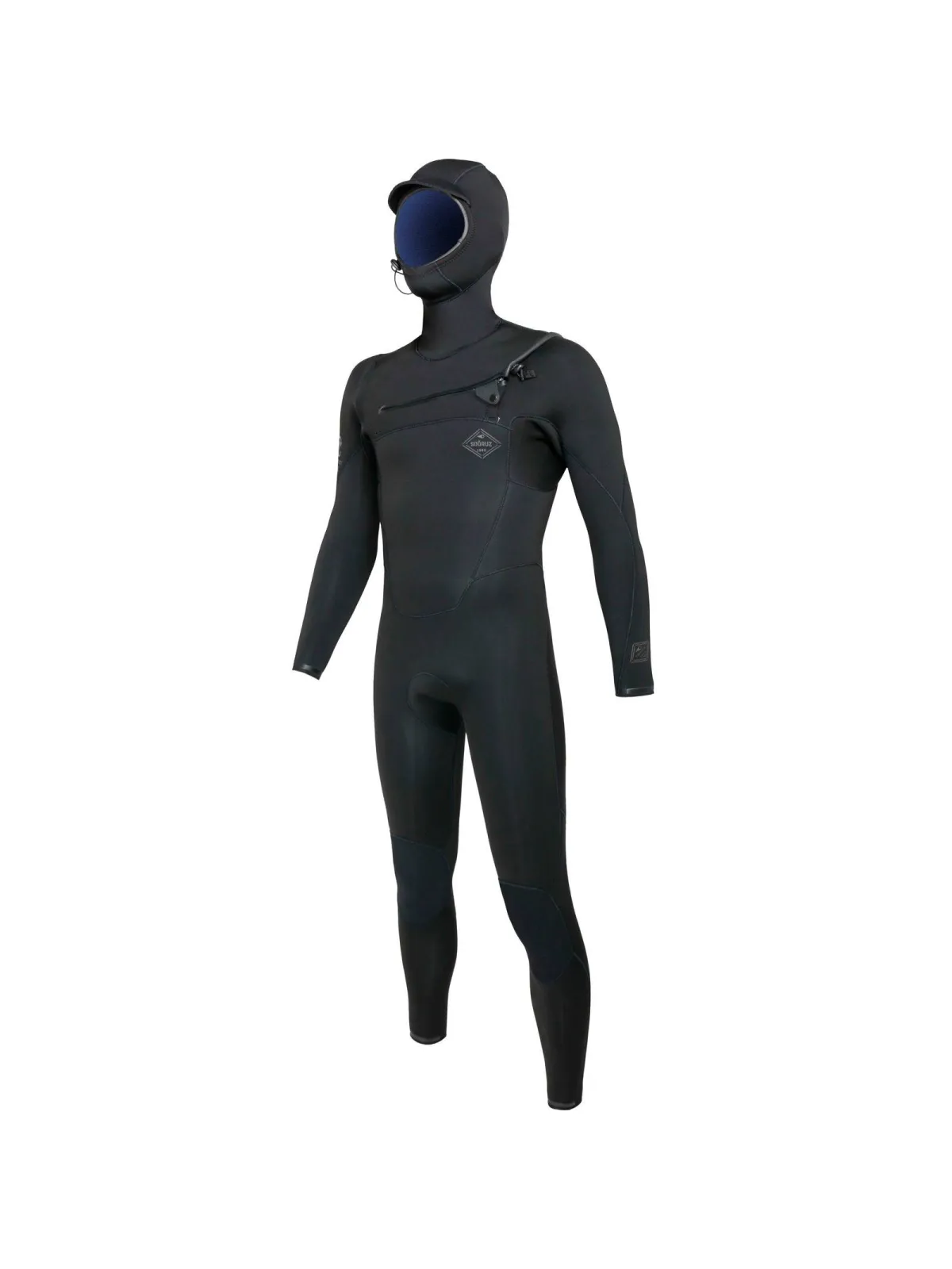 SOORUZ - Combinaison Homme FIGHTER HOOD 5/4/3 CZ en OYSTERPRENE Organique - Noir - 73