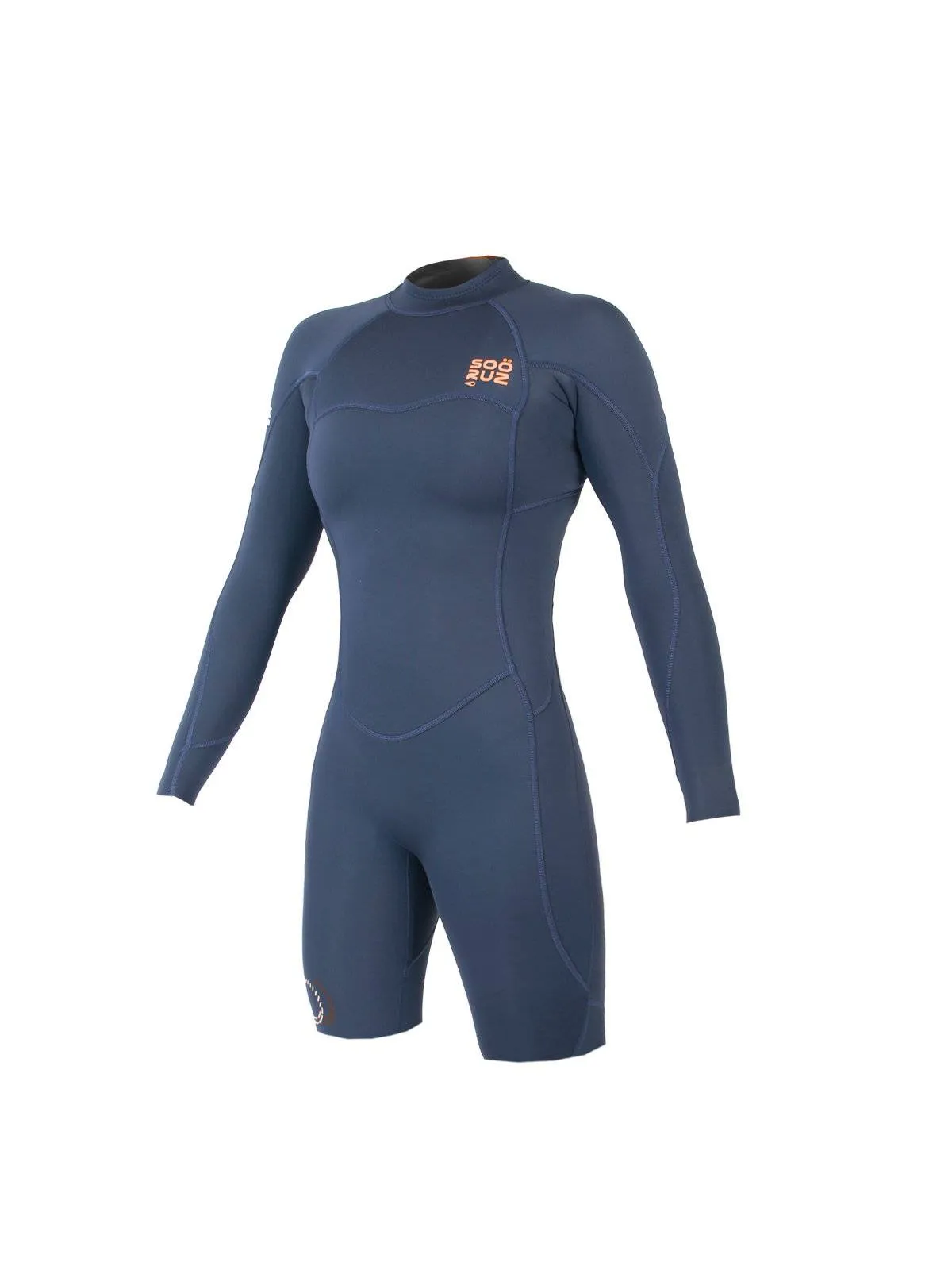 SOORUZ - Shorty Femme 2/2 LS BZ FLY - ORGANIC OYSTERPRENE - 1