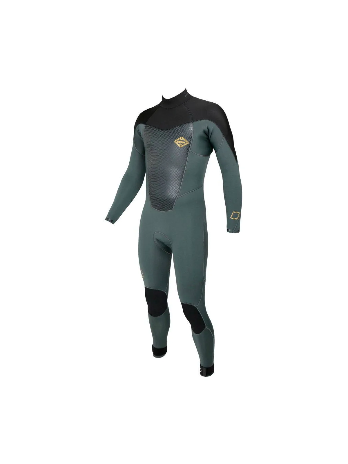 SOORUZ - Combinaison Intégrale FIGHTER OYSTERPRENE BK 4/3 mm pour Homme - 41