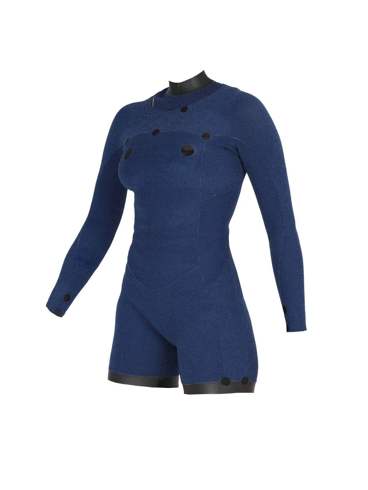 SOORUZ - Shorty Manches Longues DIVINE - ORGANIC OYSTERPRENE PU 2/2 GBS LS FZ - 3
