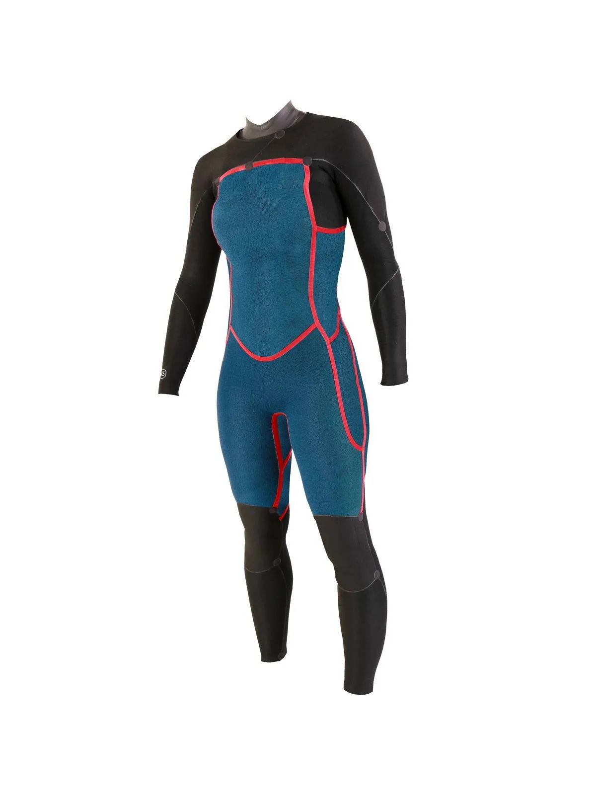 SOORUZ - Combinaison Intégrale Femme 4/3 FZ DIVINE - OYSTERPRENE BK - 3