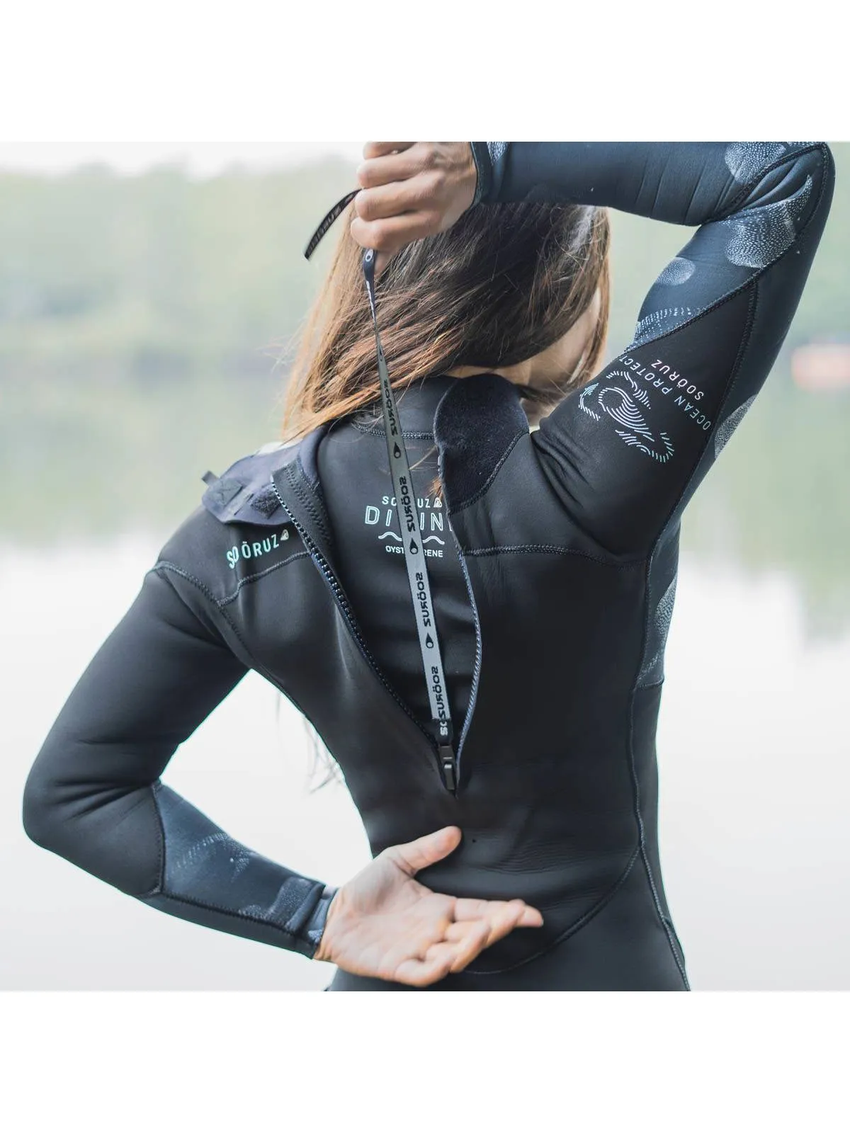 SOORUZ - Combinaison Intégrale Femme DIVINE 5/4/3 mm - OYSTERPRENE BK - 22