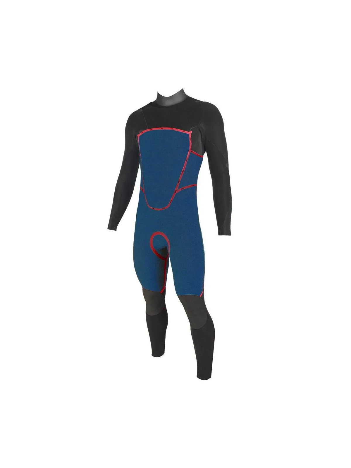 SOORUZ - Combinaison Intégrale FIGHTER OYSTERPRENE 5/4/3 mm pour Hommes - Noir - 11