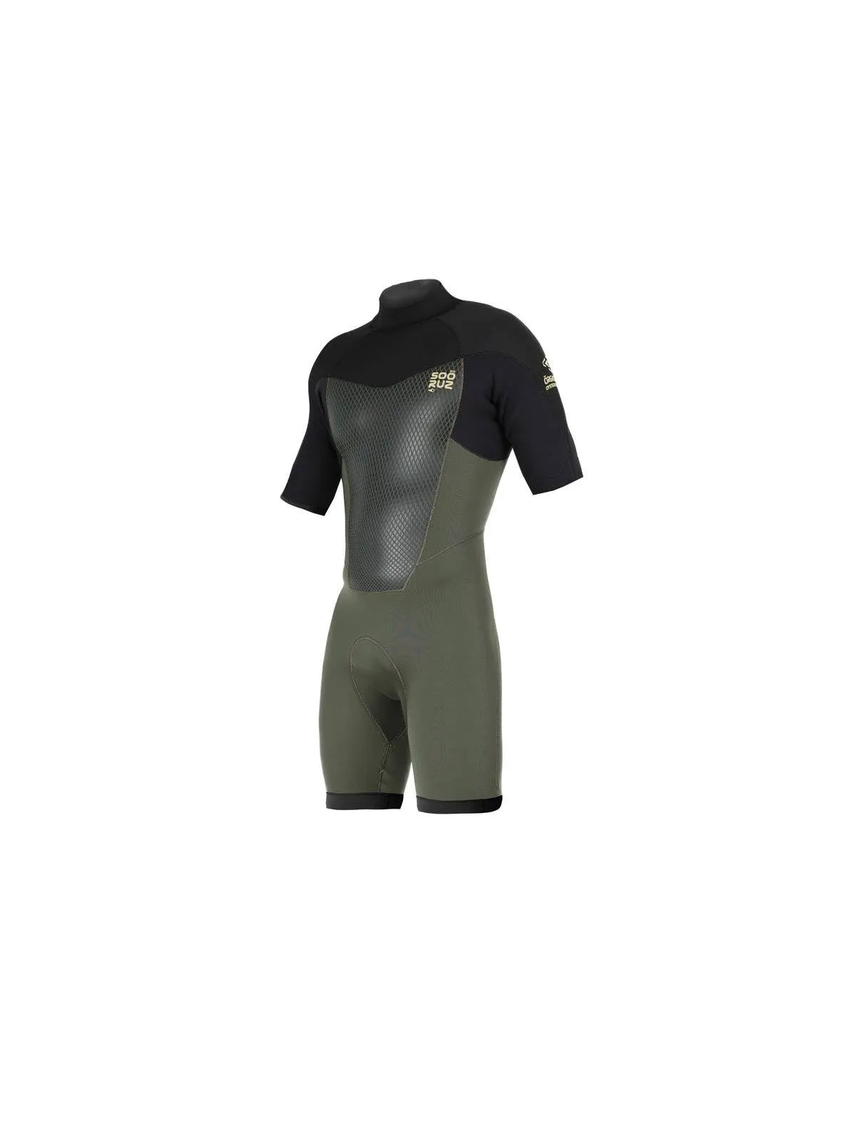SOORUZ - Shorty Homme FIGHTER ORGANIC OYSTERPRENE 2/2mm - 1