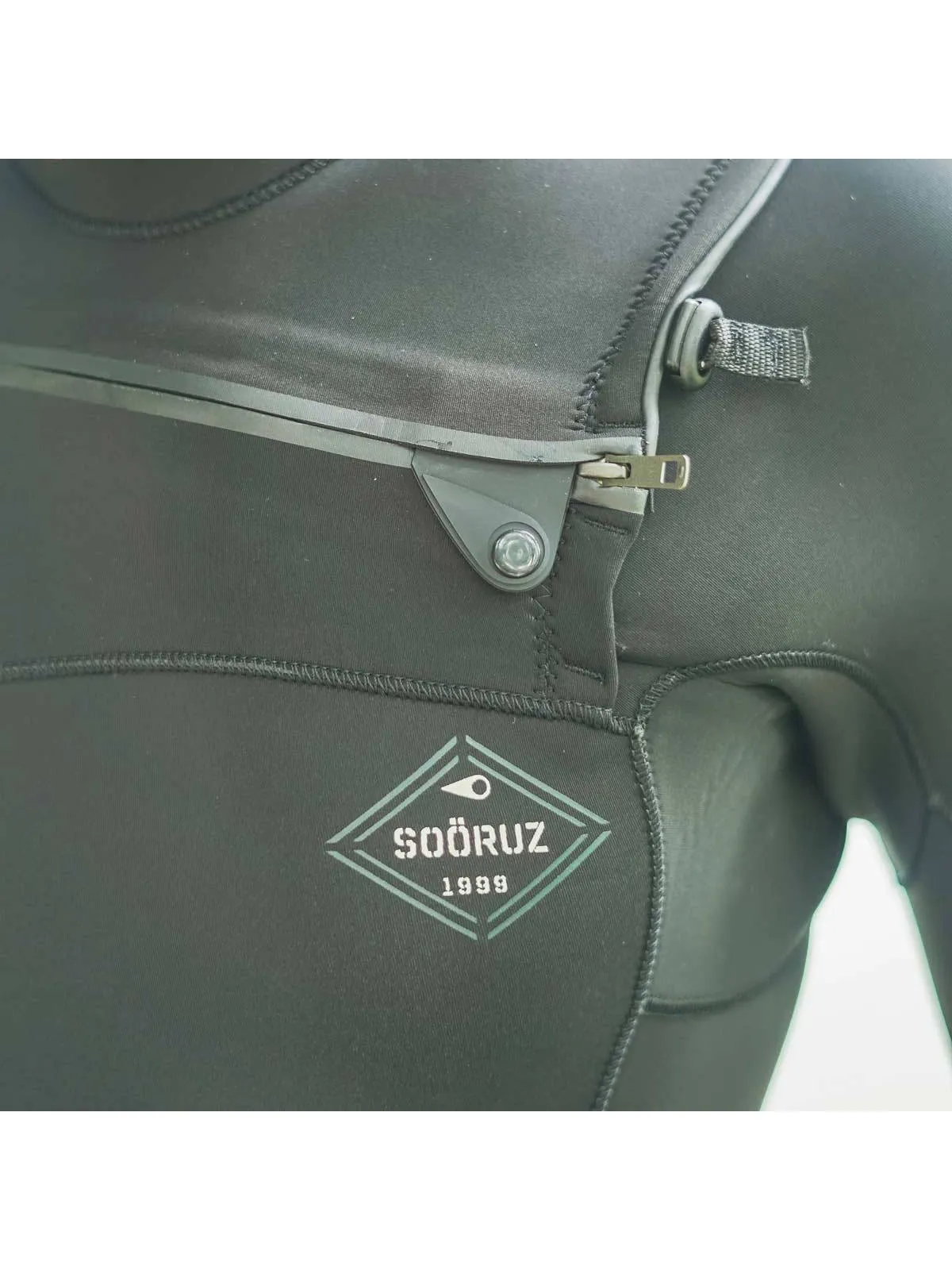 SOORUZ - Combinaison Intégrale FIGHTER OYSTERPRENE 5/4/3 mm pour Hommes - Noir - 5