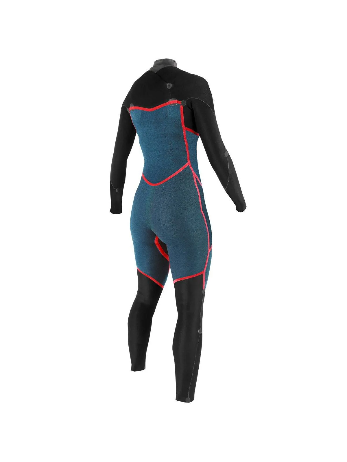 SOORUZ - Combinaison Intégrale Femme 4/3 FZ DIVINE - OYSTERPRENE BK - 4