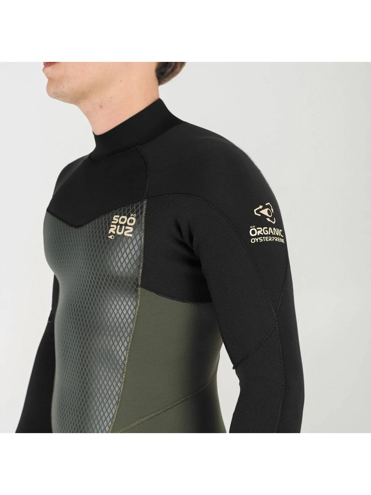 SOORUZ - Combinaison Intégrale FIGHTER 3/2 BZ - ORGANIC OYSTERPRENE BK pour Hommes - 4