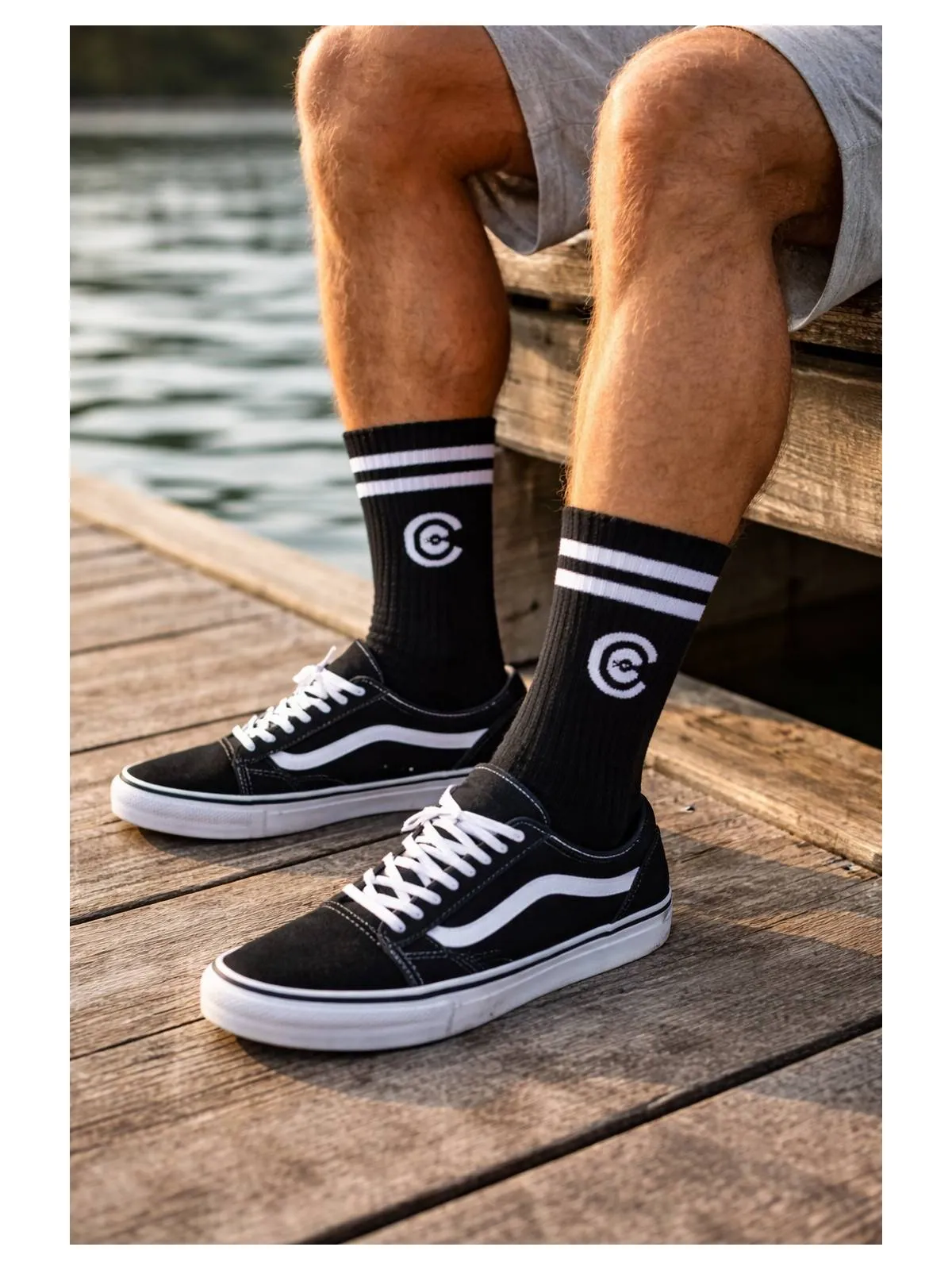 Chaussettes cable crew - 1