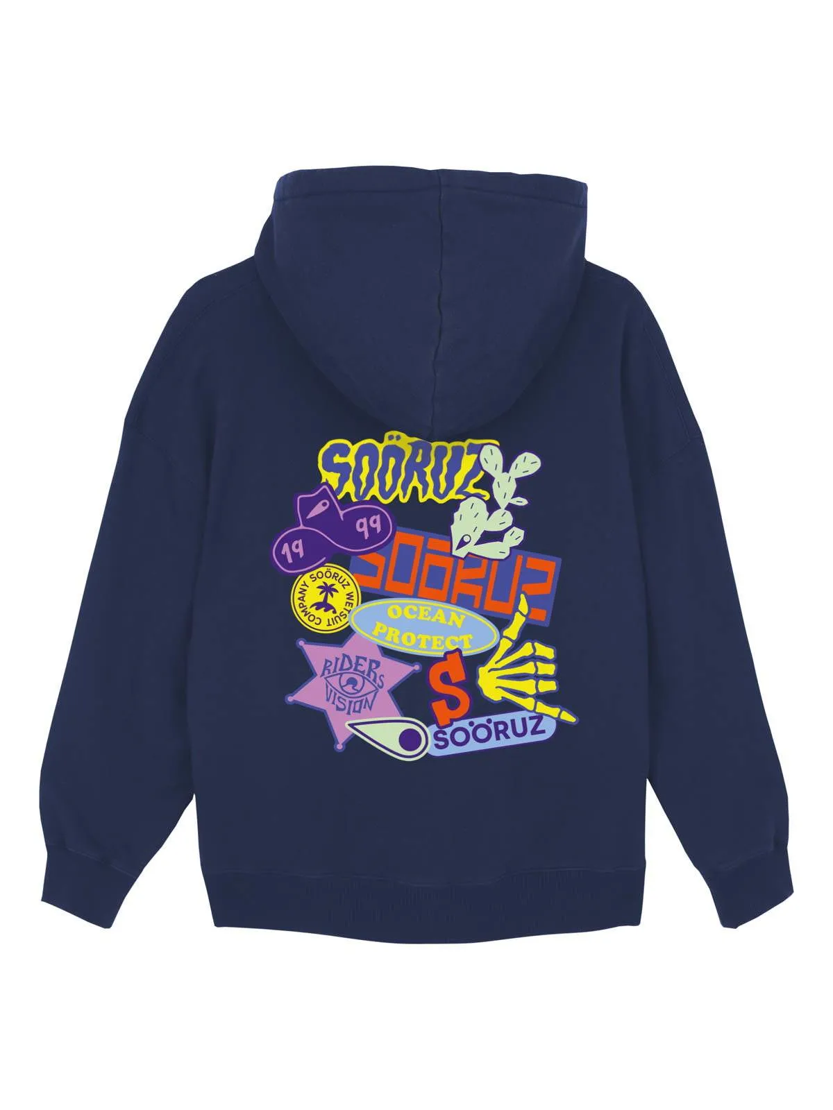 SOORUZ - Sweat à Capuche Zippé K JAM en Coton Bio - 2