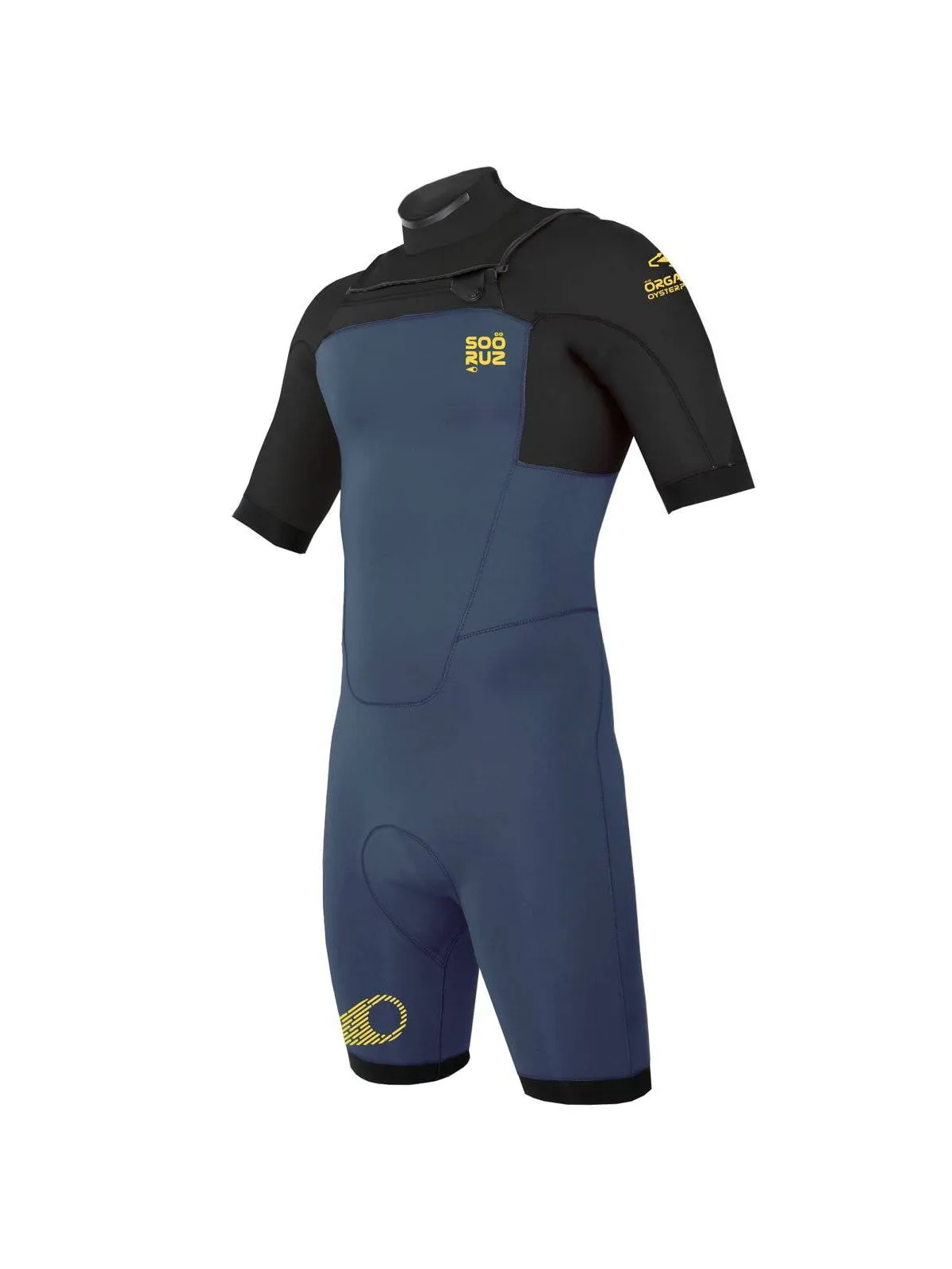 SOORUZ - Shorty Homme FIGHTER 2/2 FZ ORGANIC OYSTERPRENE BK - 1