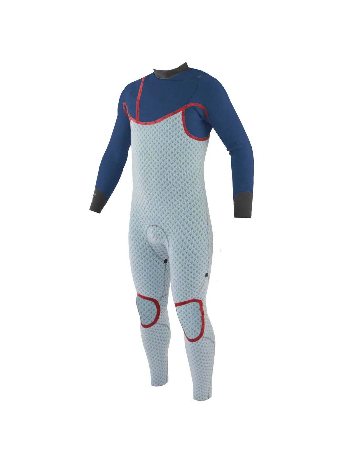 SOORUZ - Combinaison GURU+ intégrale homme 5/4 CZ - ORGANIC OYSTERPRENE - 139