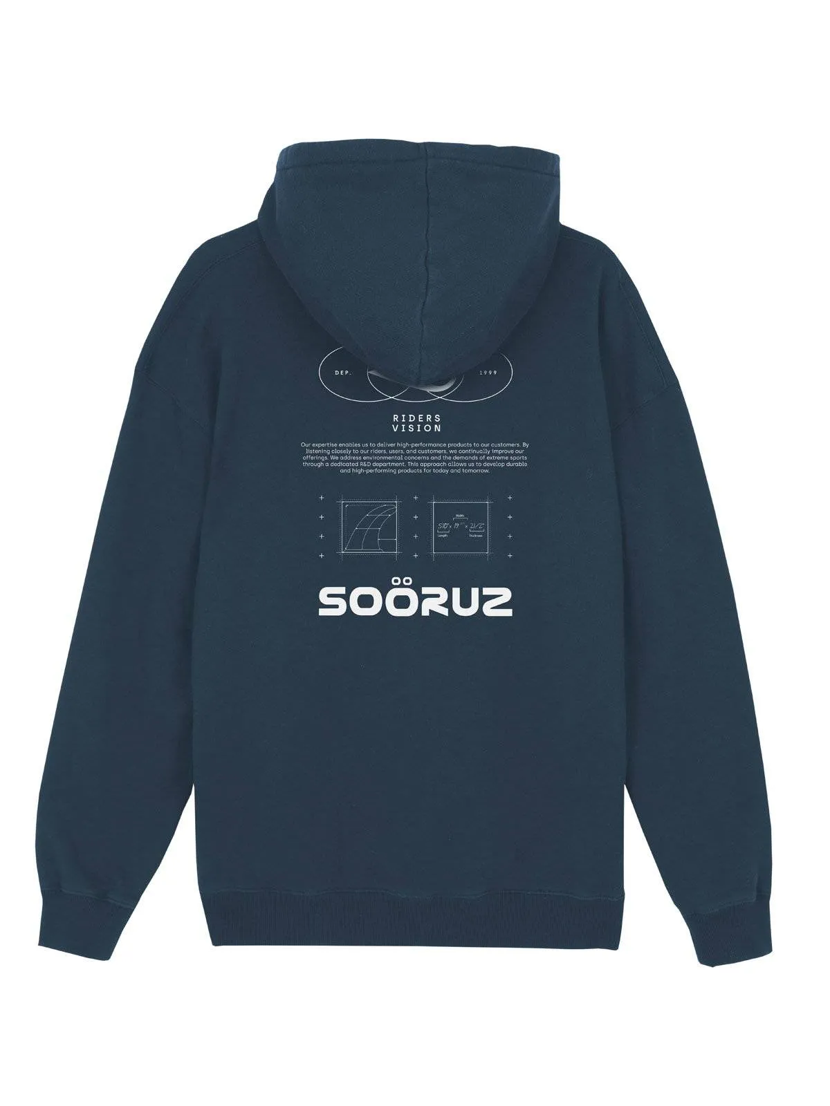 SOORUZ - Sweat à Capuche Zippé en Coton Bio SHAPPER - 2