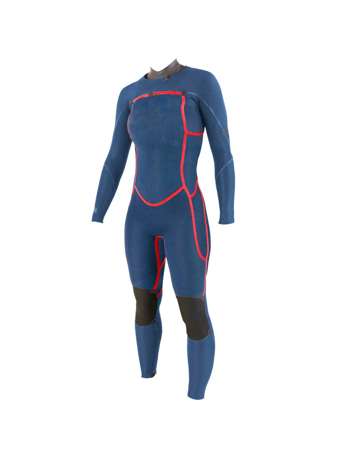 SOORUZ - Combinaison Intégrale Femme 4/3 FZ DIVINE - ORGANIC OYSTERPRENE BK - 80