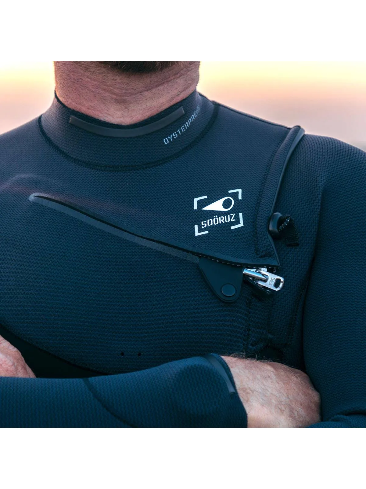 SOORUZ - Combinaison intégrale 3/2 CZ GURU PRO en Oysterprene - Noir - 302