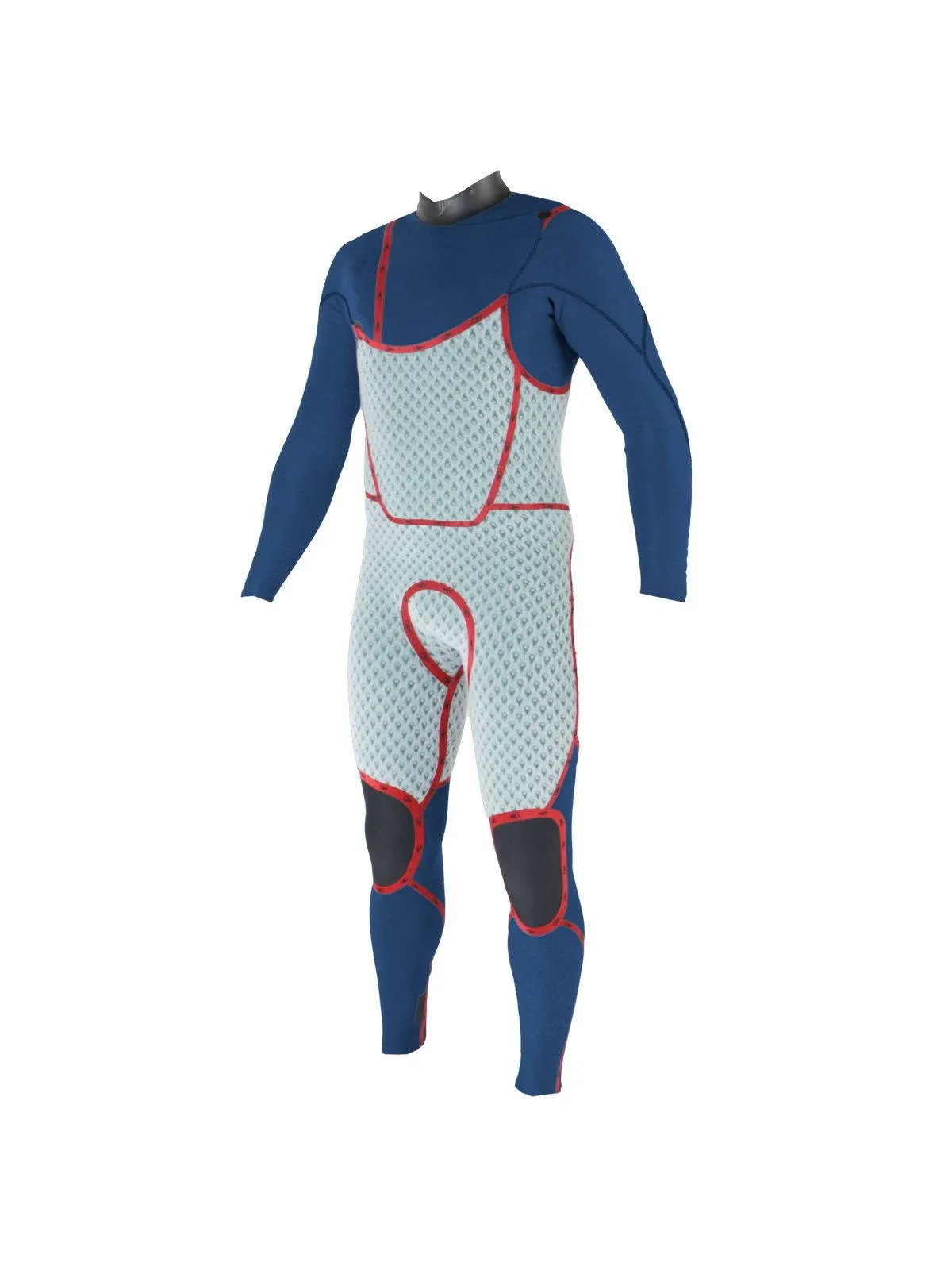 SOORUZ - Combinaison Intégrale GURU WIND FZ 6/5/4 mm - ORGANIC OYSTERPRENE BK - 119