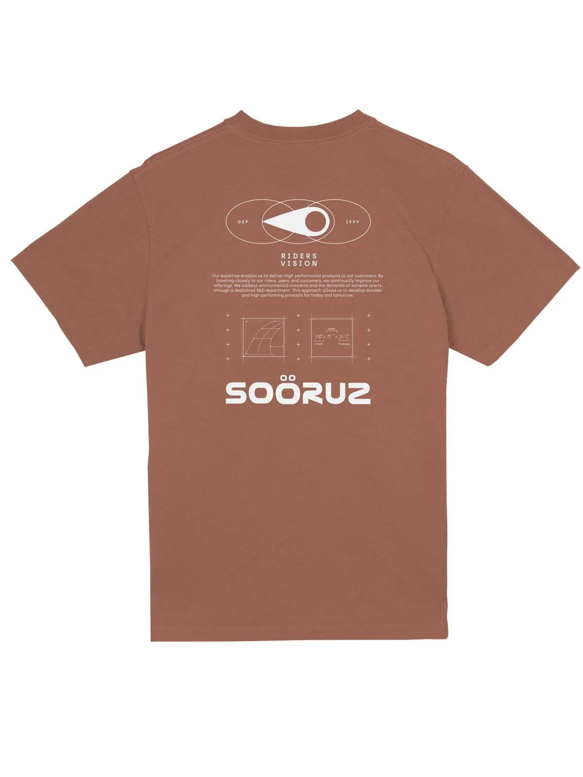SOORUZ - T-shirt Bio SPUR en Coton Organique à Manches Courtes - Modèle M - 3
