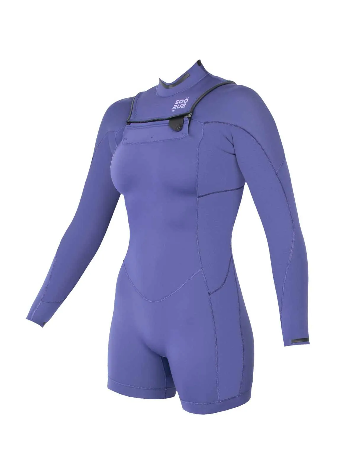 SOORUZ - Shorty Femme Manches Longues 2/2 GBS LS FZ DIVINE - ORGANIC OYSTERPRENE - 172