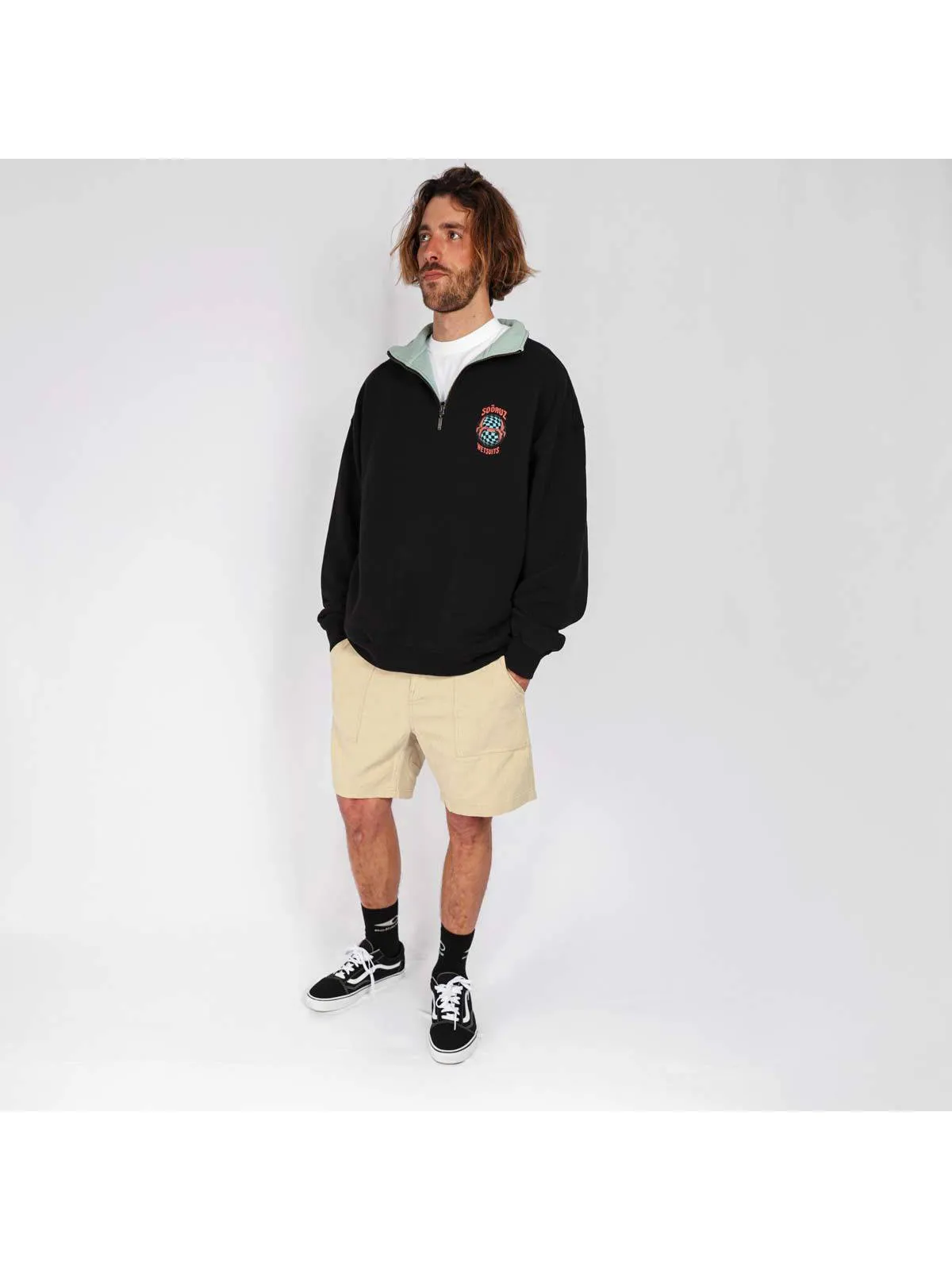 SOORUZ - Sweat Bio Zippé ALYGONE en Coton Organique - 207