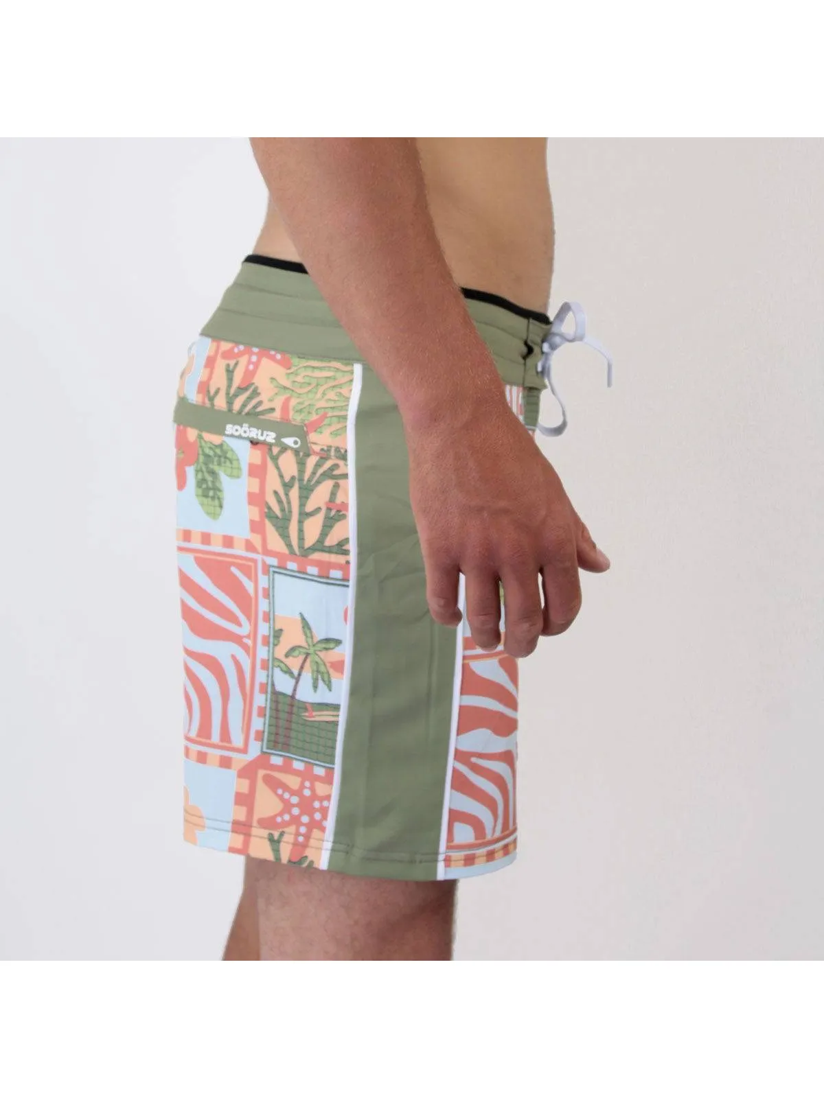 SOORUZ - Boardshort Shred 18 CAYO COCO pour Homme - 192