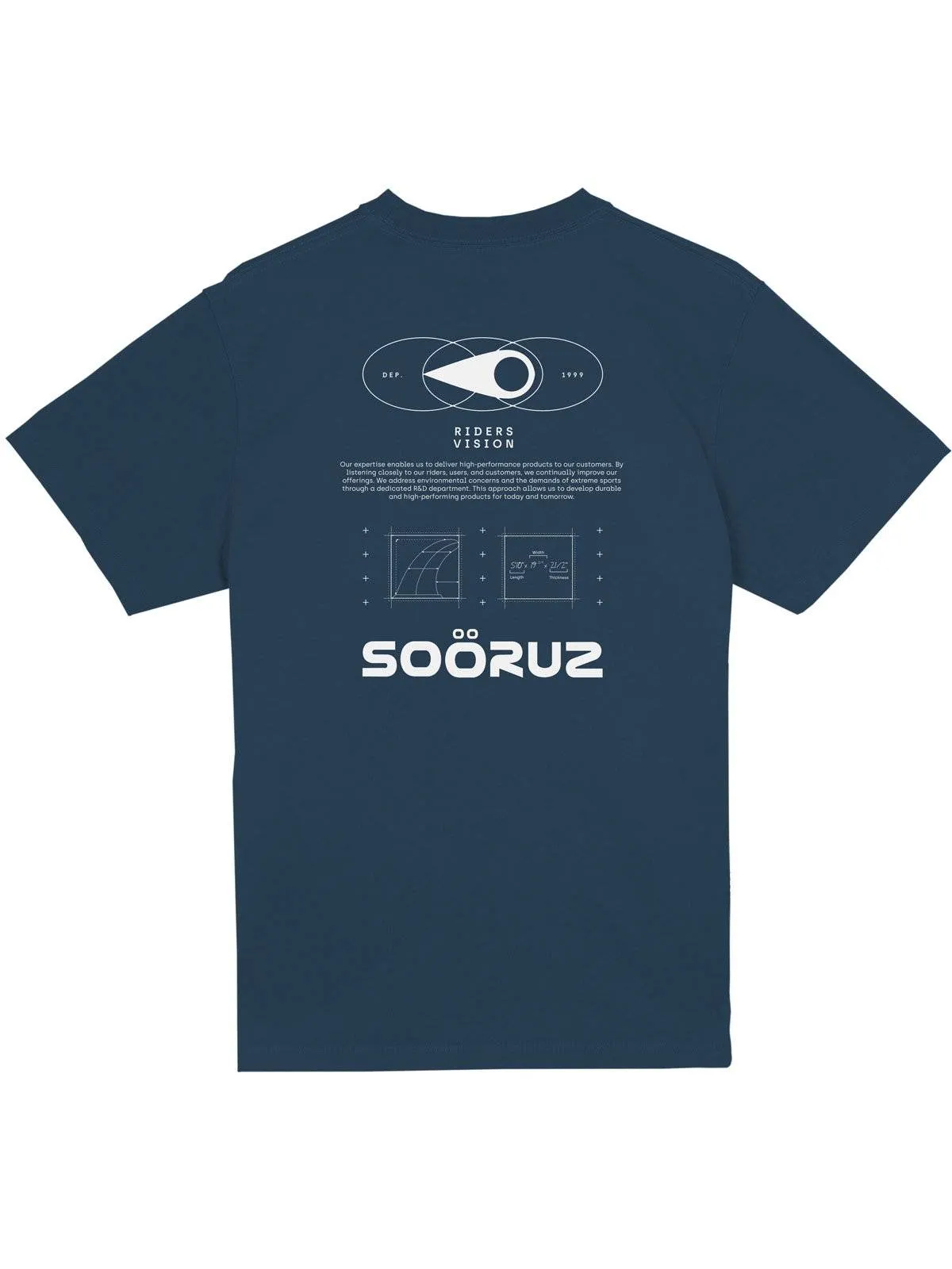 SOORUZ - T-shirt Bio SPUR en Coton Organique à Manches Courtes - Modèle M - 4