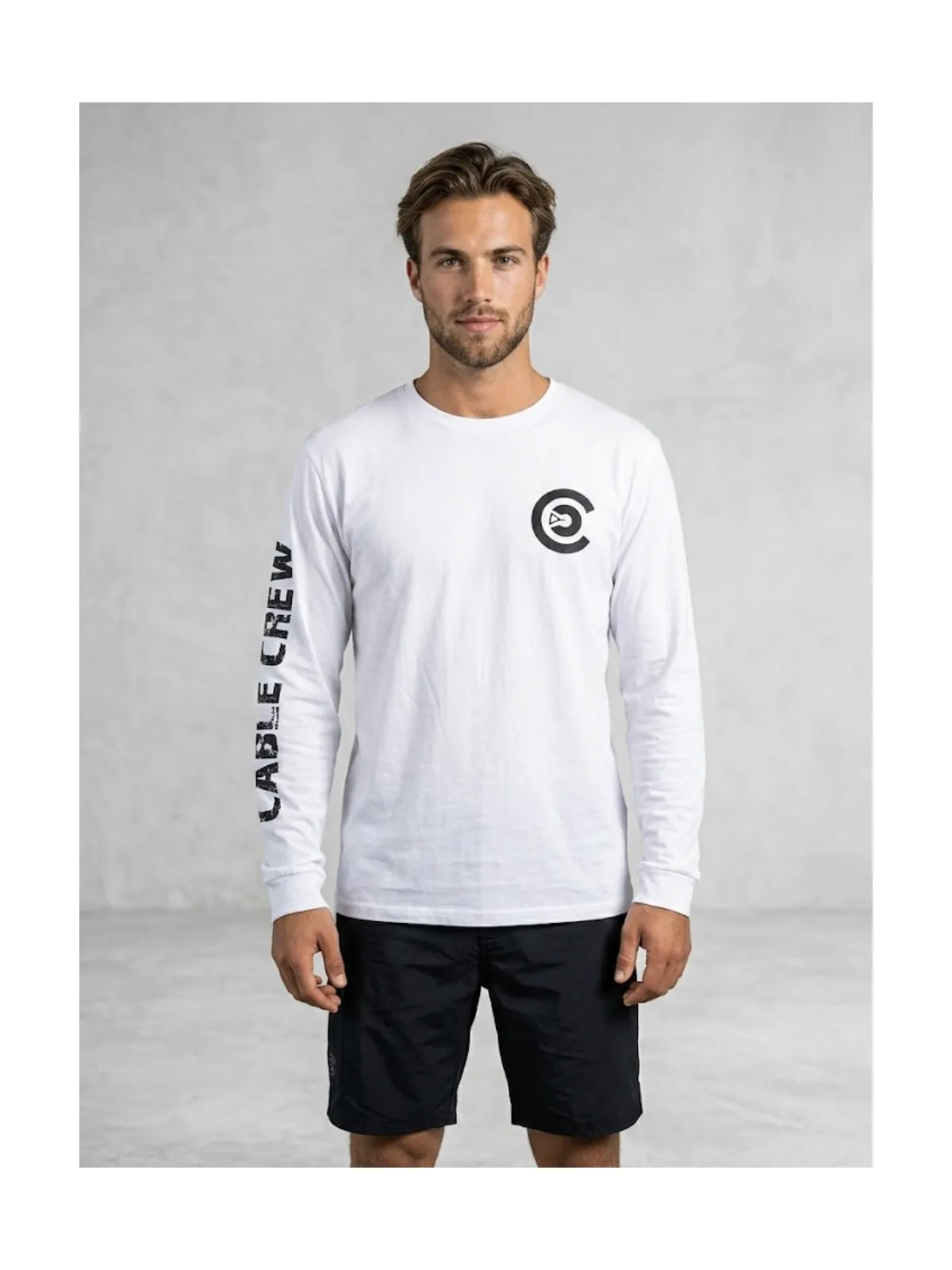 Tee Shirt manche longue Cable Crew - 1