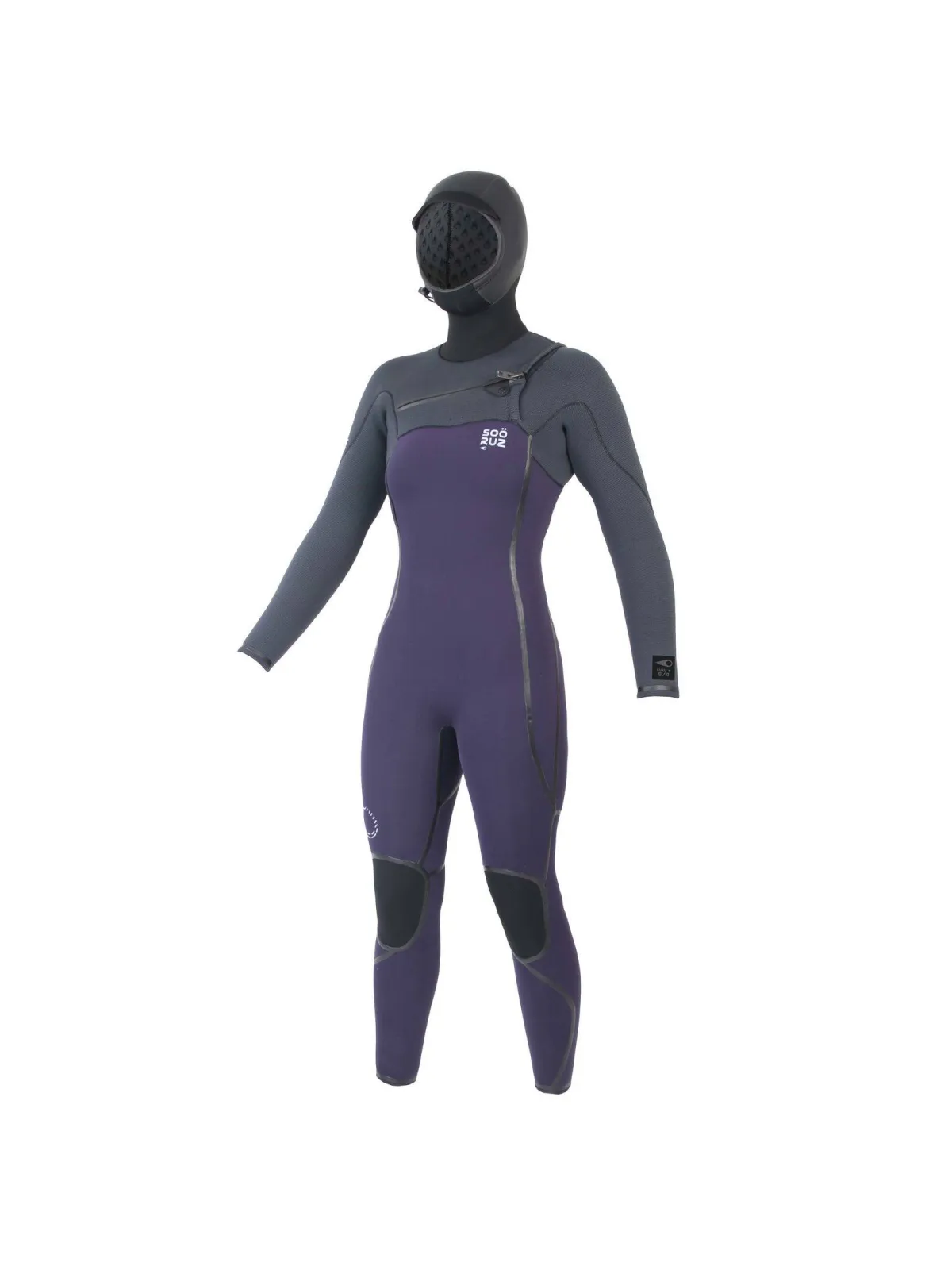 SOORUZ - Combinaison Intégrale GURU+ Hood 5/4/3 mm en Oysterprene pour Femme - SOÖRUZ - 65