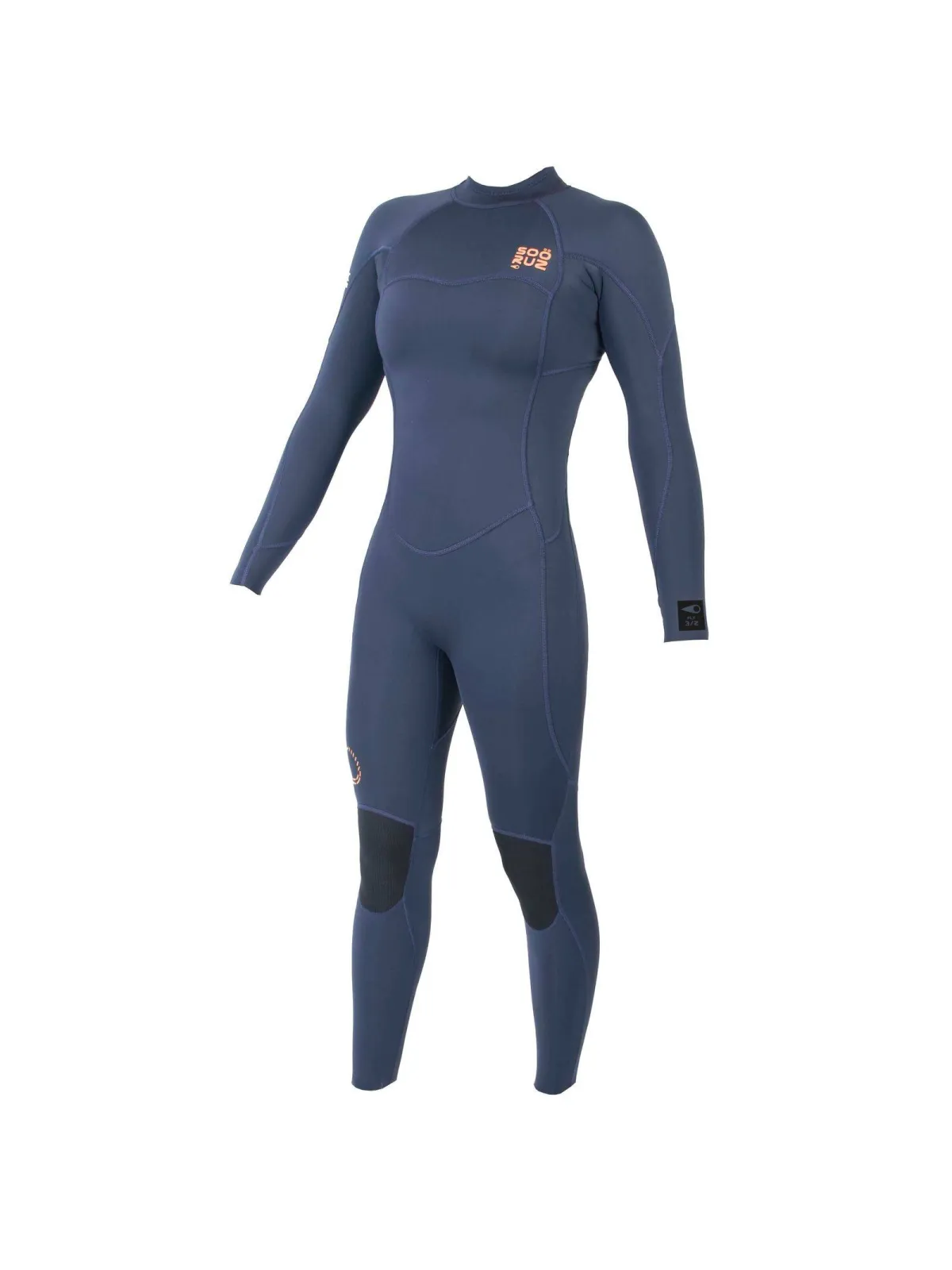 SOORUZ - Combinaison Intégrale Femme 3/2 ORGANIC OYSTERPRENE - Modèle FLY avec Zip Arrière - 137