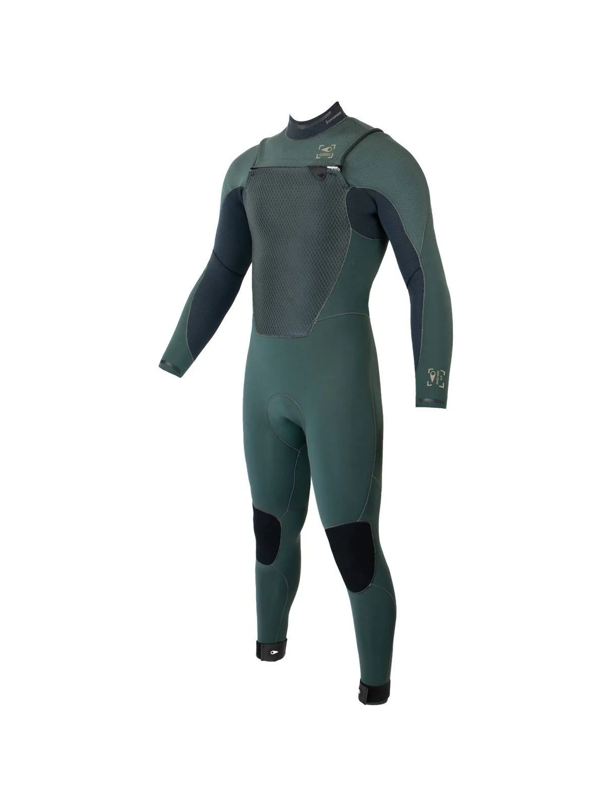 SOORUZ - Combinaison Intégrale GURU WIND 5/4 FZ pour Hommes - OYSTERPRENE Organique - 25