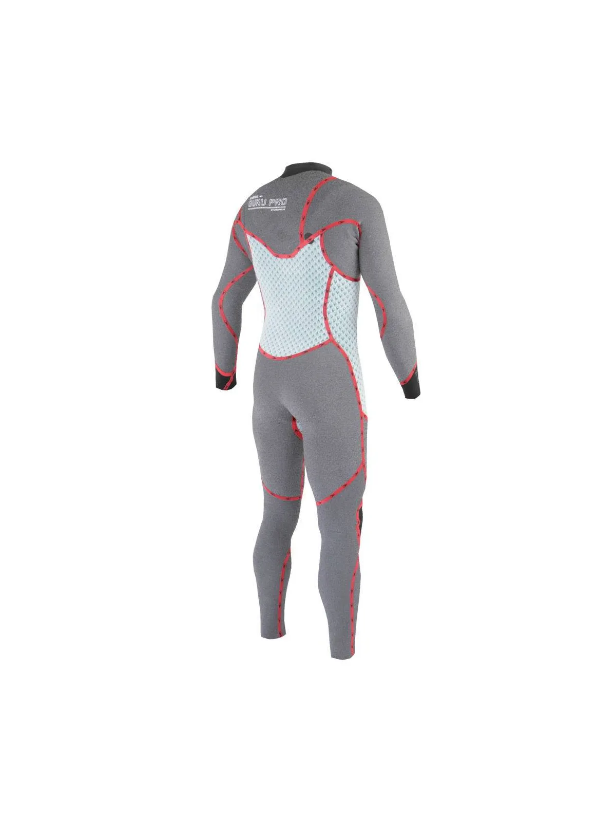SOORUZ - Combinaison Intégrale GURU PRO 3/2 CZ - OYSTERPRENE BK pour Hommes - 4