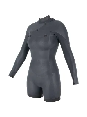 SOORUZ - Shorty Femme Manches Longues 2/2 GBS LS FZ DIVINE - ORGANIC OYSTERPRENE