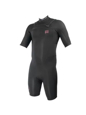 SOORUZ - Shorty FIGHTER ORGANIC OYSTERPRENE 2/2 mm pour Homme - Noir