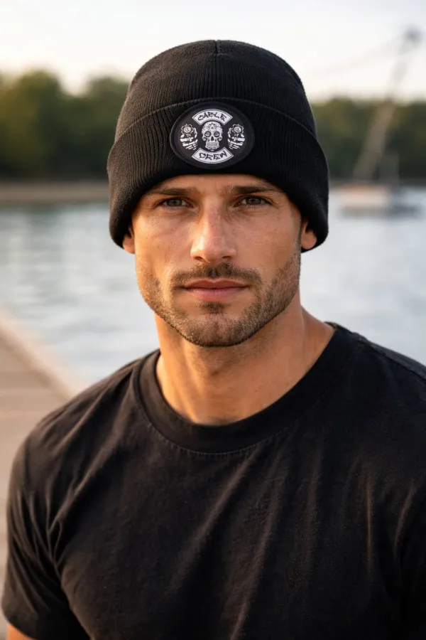 Produit Bonnet noir cable crew Image