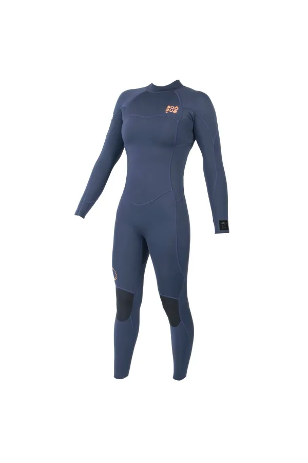 Produit SOORUZ - Combinaison Intégrale Femme 3/2 ORGANIC OYSTERPRENE - Modèle FLY avec Zip Arrière Image