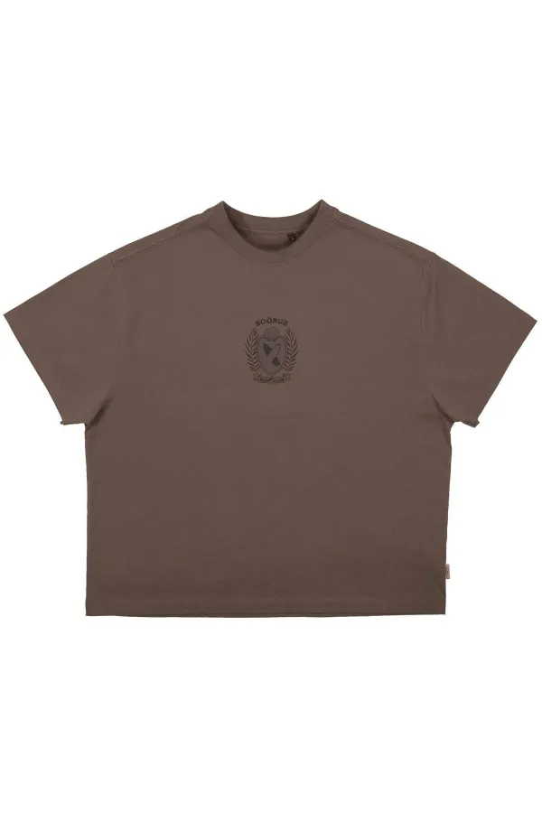 Produit SOORUZ - T-shirt Femme GALWAY en Coton Bio - Coupe Décontractée Image