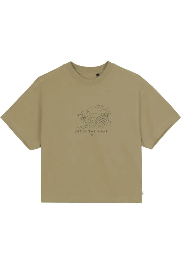 Produit SOORUZ - T-shirt Femme ROPE en Coton Bio - Coupe Décontractée Image