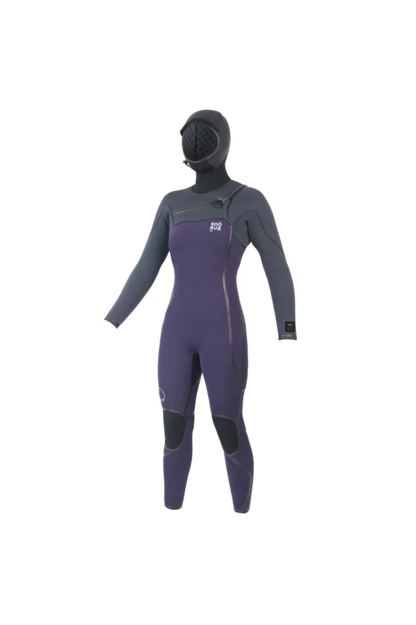 Produit SOORUZ - Combinaison Intégrale GURU+ Hood 5/4/3 mm en Oysterprene pour Femme - SOÖRUZ Image