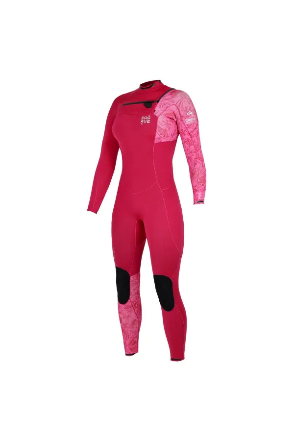 Produit SOORUZ - Combinaison Intégrale Femme DIVINE 3/2 mm ORGANIC OYSTERPRENE - Ouverture Zippée Image