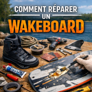 Comment réparer sa planche de wakeboard ?